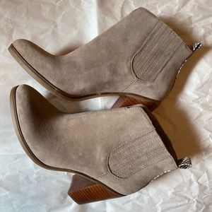 Dolce Vita Suede Western Booties